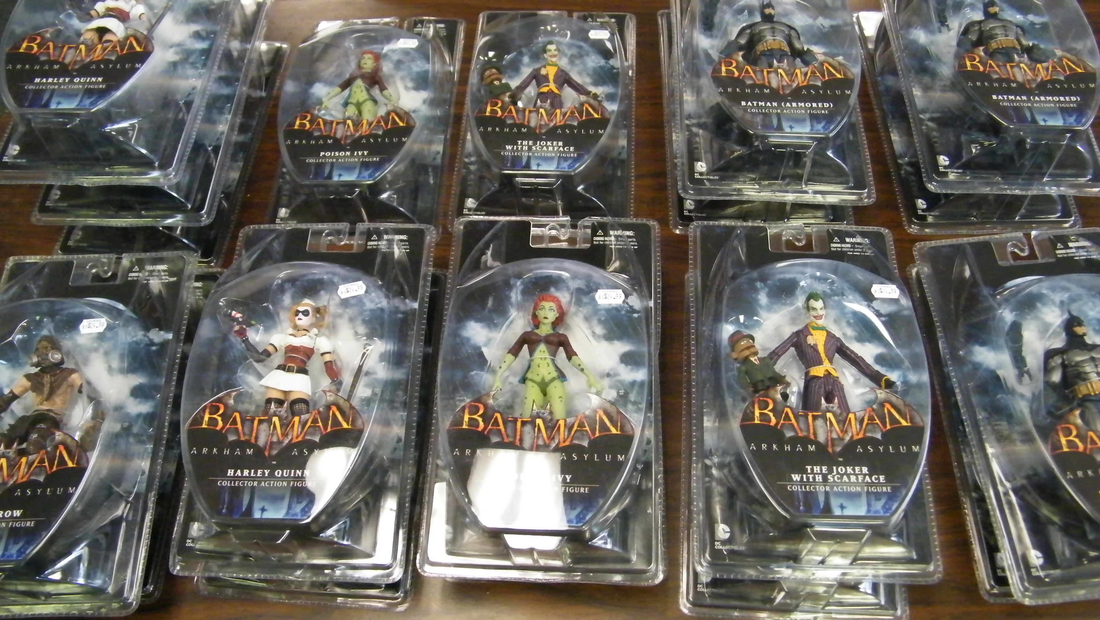 arkham asylum figures