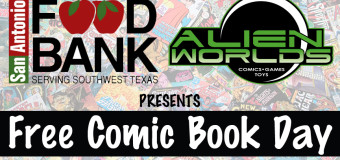 Food Bank & Alien Worlds present Free Comic Book Day OCTOBER 11, 2014