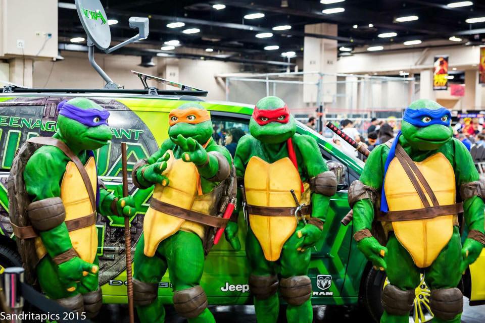 Teenage Mutant Ninja Turtles LIVE at ALIEN WORLDS Alien Worlds